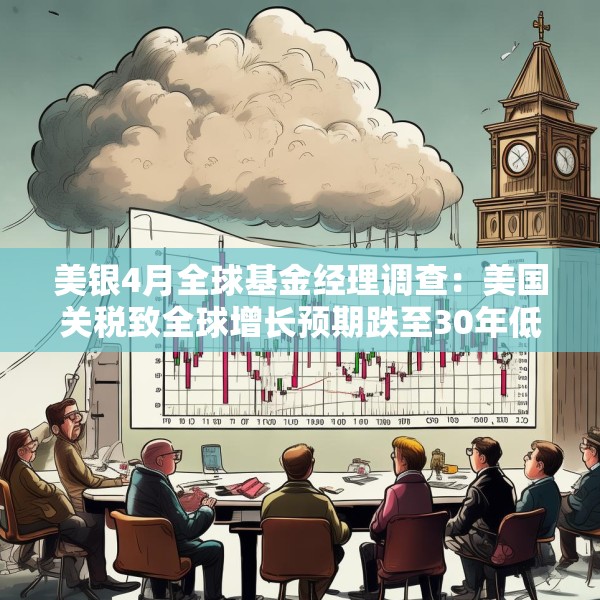 美银4月全球基金经理调查：美国关税致全球增长预期跌至30年低点