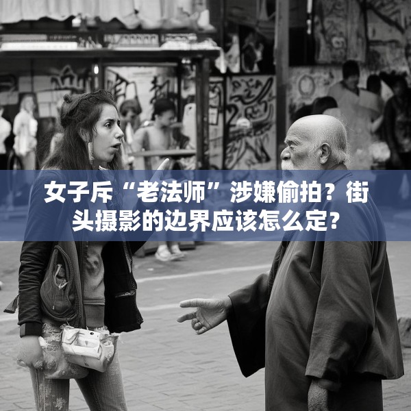 女子斥“老法师”涉嫌偷拍？街头摄影的边界应该怎么定？