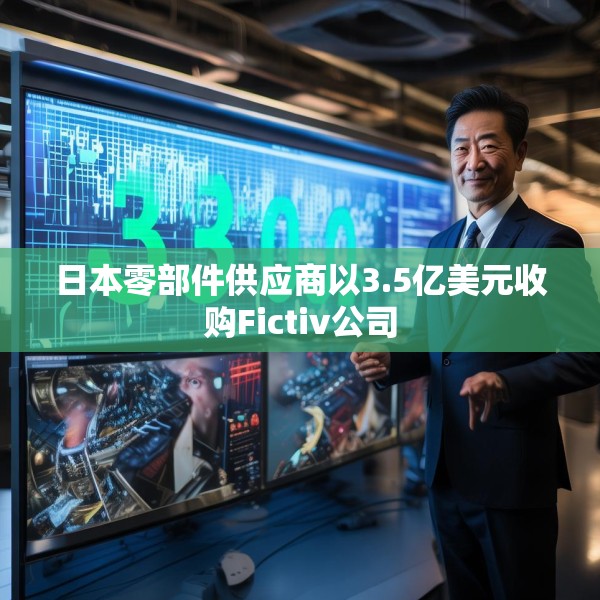 日本零部件供应商以3.5亿美元收购Fictiv公司