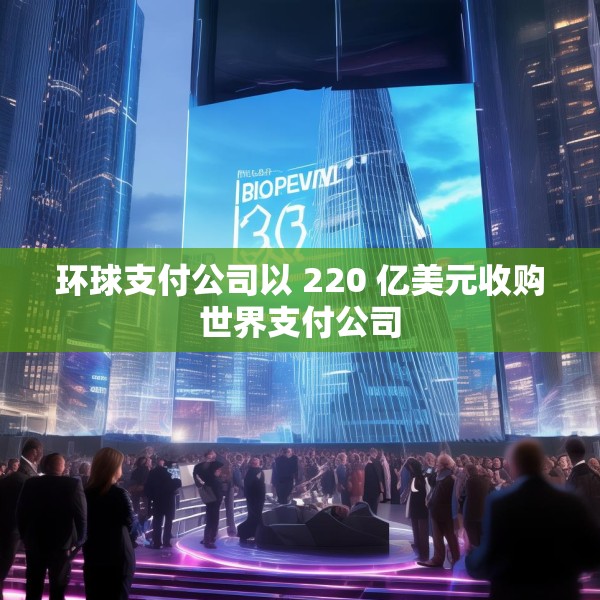 环球支付公司以 220 亿美元收购世界支付公司