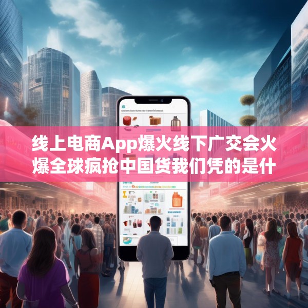 线上电商App爆火线下广交会火爆全球疯抢中国货我们凭的是什么？