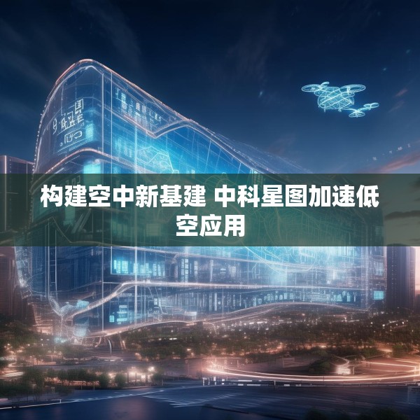 构建空中新基建 中科星图加速低空应用