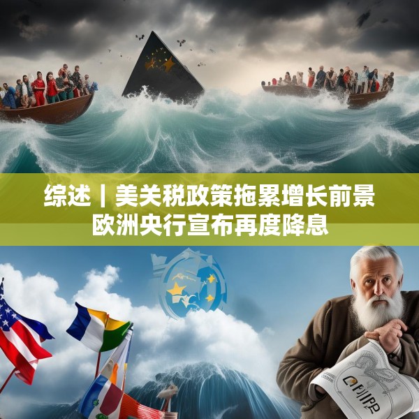 综述｜美关税政策拖累增长前景欧洲央行宣布再度降息