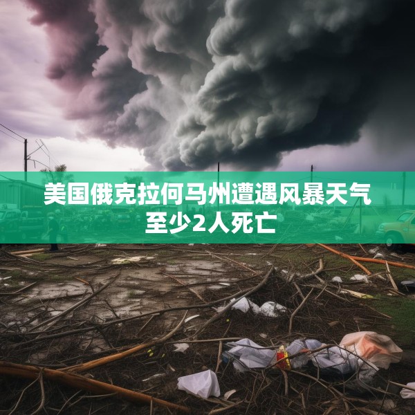 美国俄克拉何马州遭遇风暴天气 至少2人死亡
