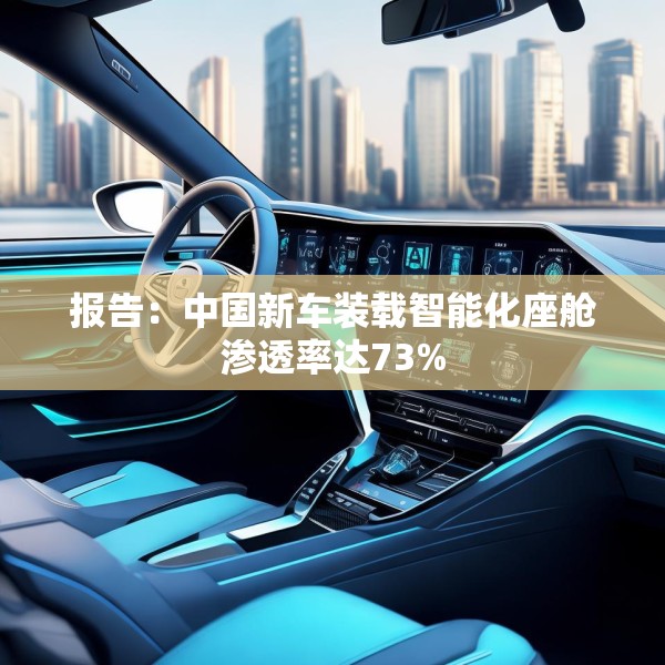 报告：中国新车装载智能化座舱渗透率达73%