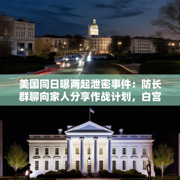 美国同日曝两起泄密事件：防长群聊向家人分享作战计划，白宫平面图被“共享”