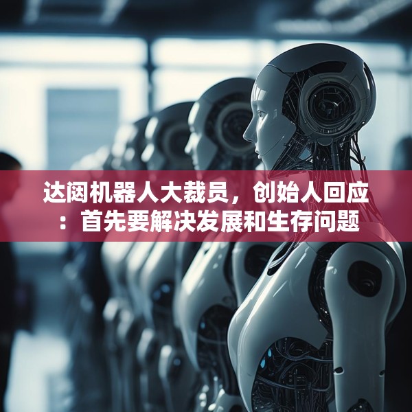 达闼机器人大裁员，创始人回应：首先要解决发展和生存问题