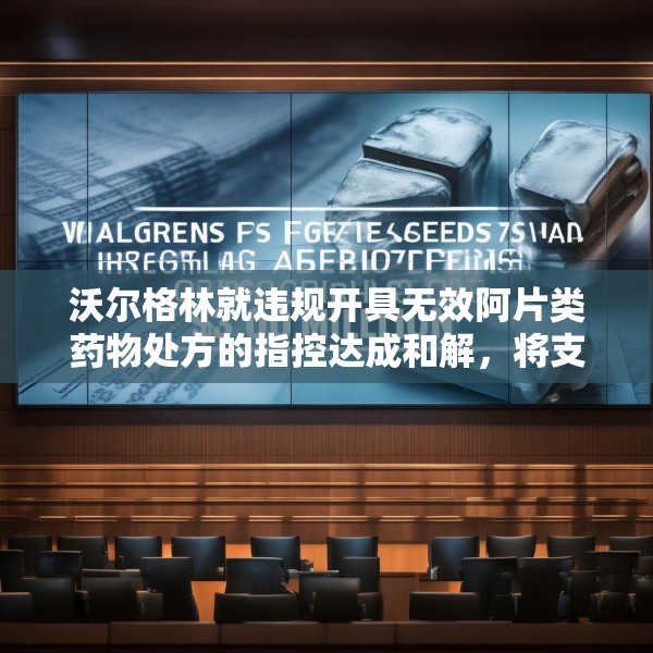 沃尔格林就违规开具无效阿片类药物处方的指控达成和解，将支付 3 亿美元