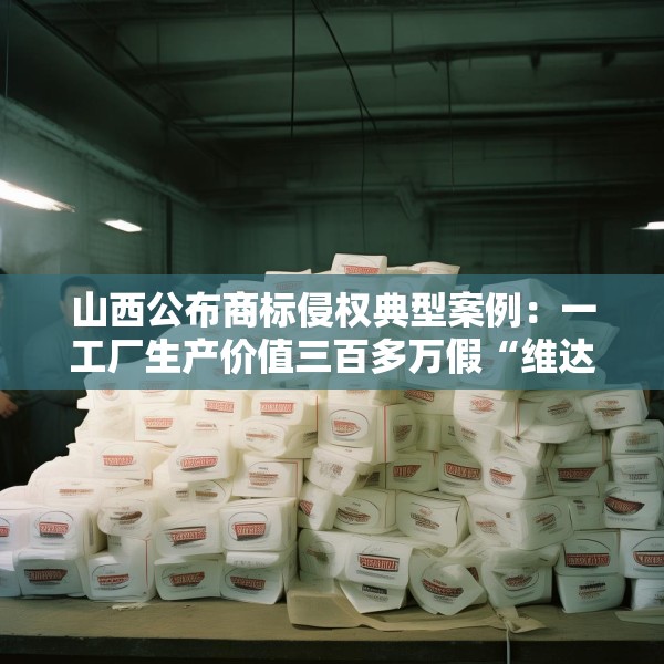 山西公布商标侵权典型案例：一工厂生产价值三百多万假“维达”纸被查