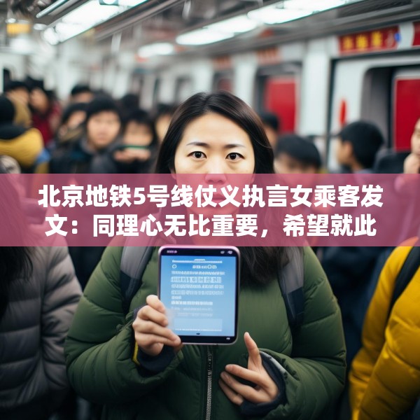 北京地铁5号线仗义执言女乘客发文：同理心无比重要，希望就此平息