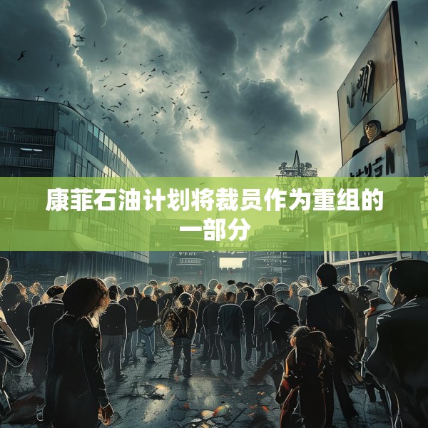 康菲石油计划将裁员作为重组的一部分
