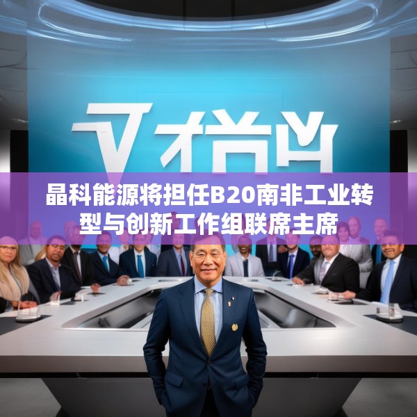 晶科能源将担任B20南非工业转型与创新工作组联席主席