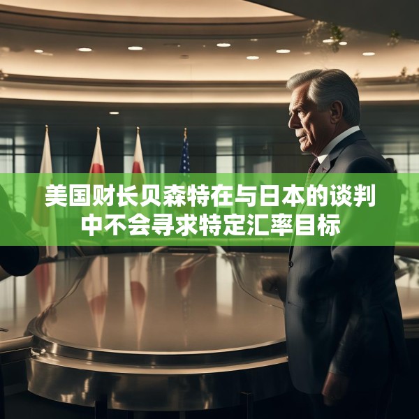美国财长贝森特在与日本的谈判中不会寻求特定汇率目标