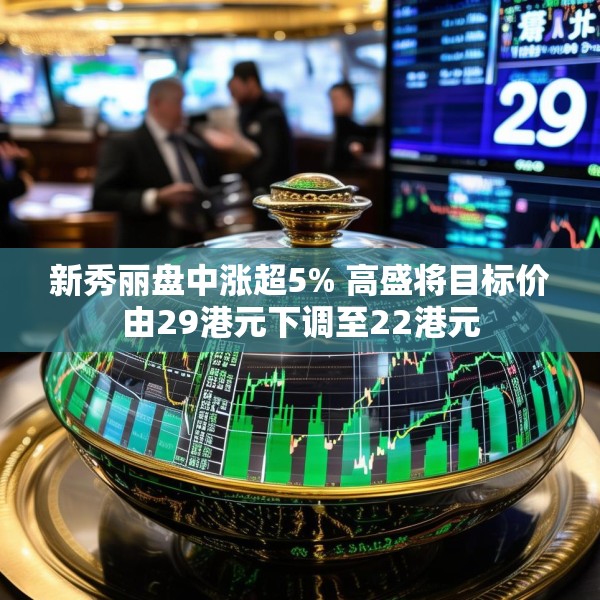新秀丽盘中涨超5% 高盛将目标价由29港元下调至22港元