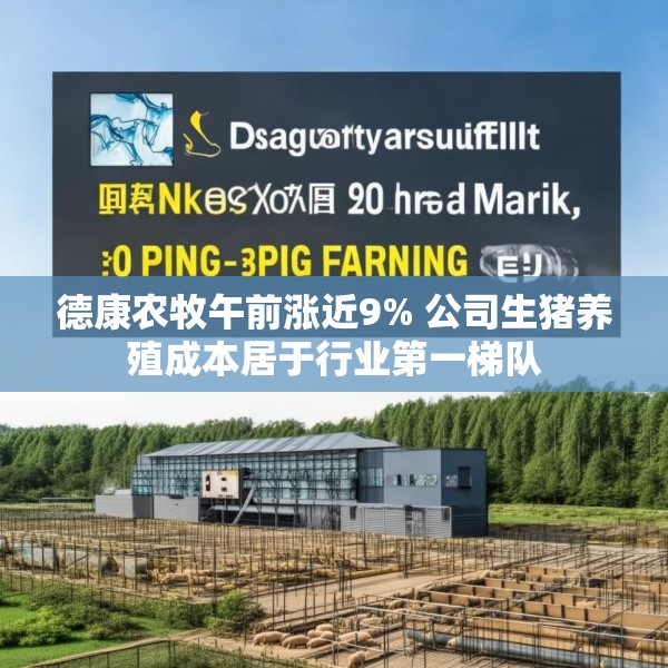 德康农牧午前涨近9% 公司生猪养殖成本居于行业第一梯队
