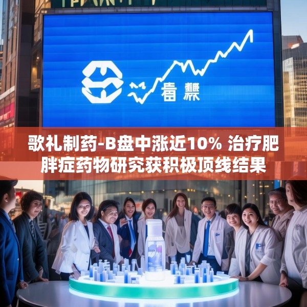 歌礼制药-B盘中涨近10% 治疗肥胖症药物研究获积极顶线结果