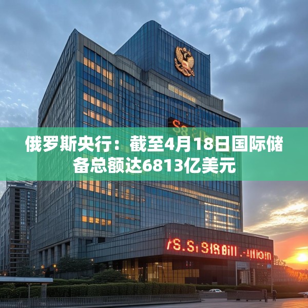 俄罗斯央行：截至4月18日国际储备总额达6813亿美元