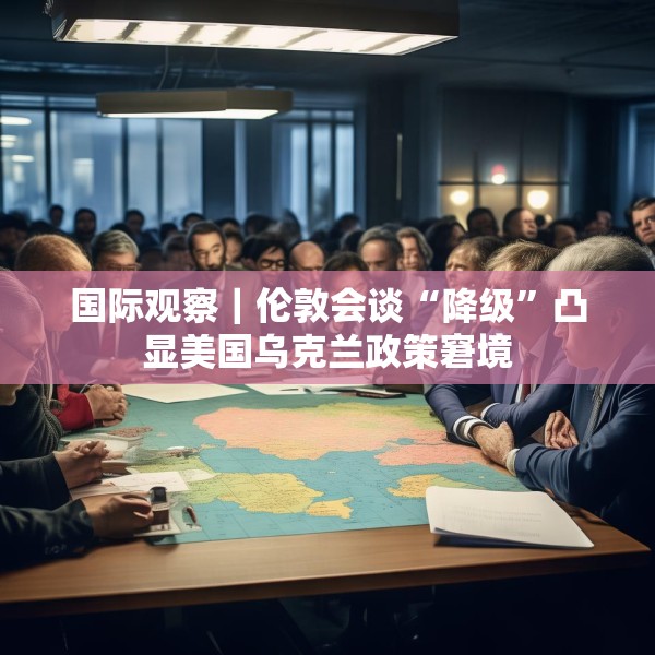 国际观察｜伦敦会谈“降级”凸显美国乌克兰政策窘境
