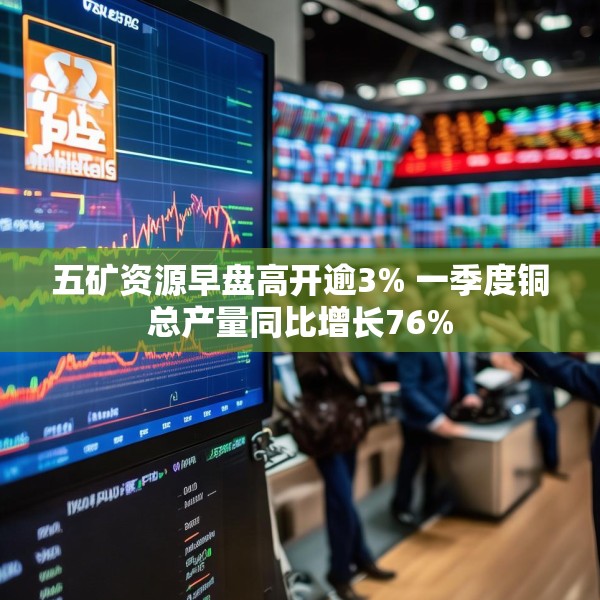 五矿资源早盘高开逾3% 一季度铜总产量同比增长76%