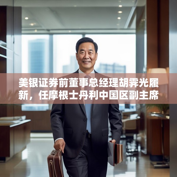 美银证券前董事总经理胡霁光履新，任摩根士丹利中国区副主席