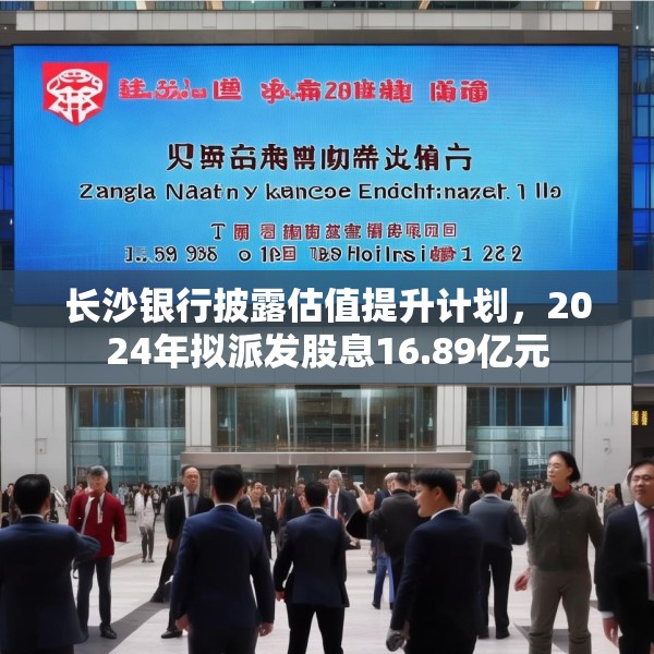 长沙银行披露估值提升计划，2024年拟派发股息16.89亿元