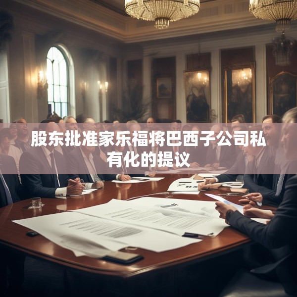 股东批准家乐福将巴西子公司私有化的提议