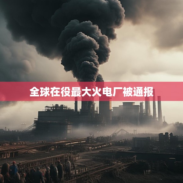 全球在役最大火电厂被通报