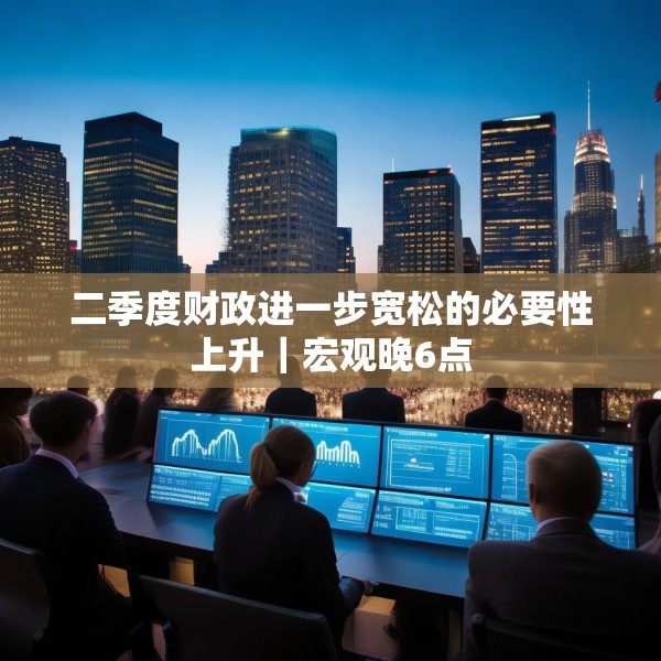 二季度财政进一步宽松的必要性上升｜宏观晚6点
