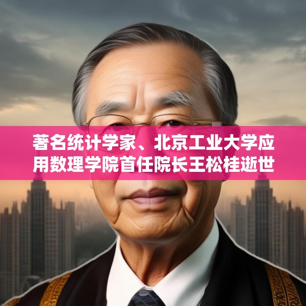著名统计学家、北京工业大学应用数理学院首任院长王松桂逝世