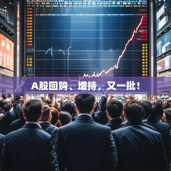A股回购、增持，又一批！