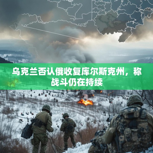 乌克兰否认俄收复库尔斯克州，称战斗仍在持续