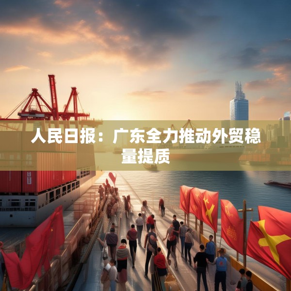 人民日报：广东全力推动外贸稳量提质