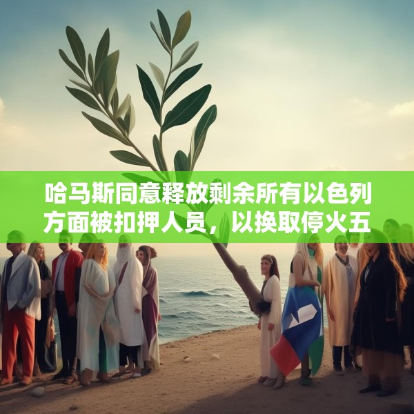 哈马斯同意释放剩余所有以色列方面被扣押人员，以换取停火五年