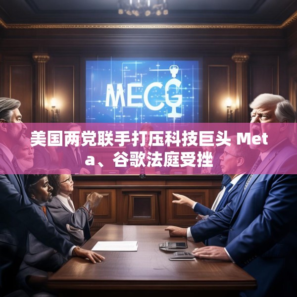 美国两党联手打压科技巨头 Meta、谷歌法庭受挫