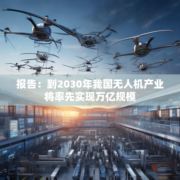 报告：到2030年我国无人机产业将率先实现万亿规模