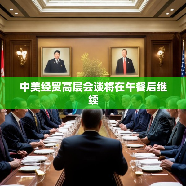 中美经贸高层会谈将在午餐后继续