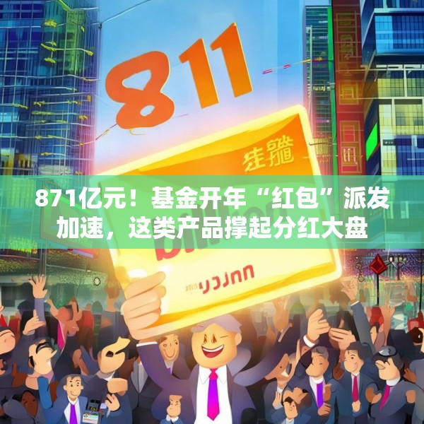 871亿元！基金开年“红包”派发加速，这类产品撑起分红大盘
