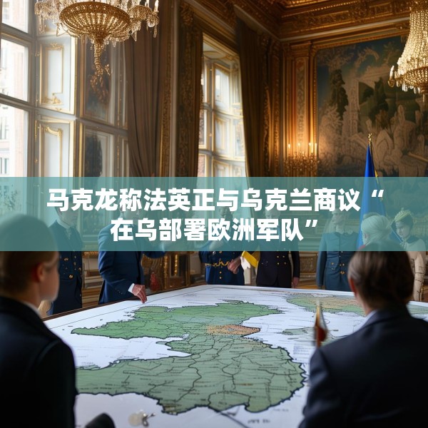马克龙称法英正与乌克兰商议“在乌部署欧洲军队”