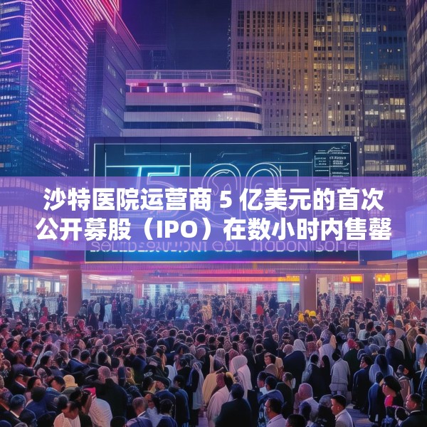 沙特医院运营商 5 亿美元的首次公开募股（IPO）在数小时内售罄