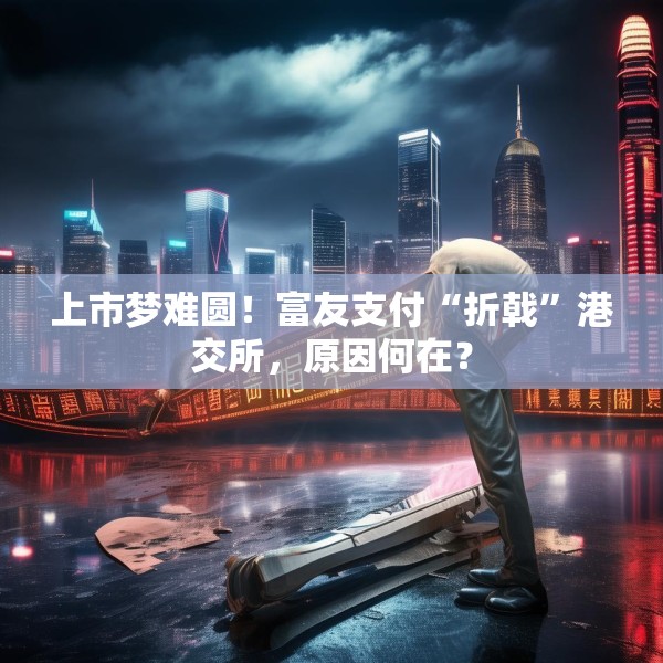 上市梦难圆！富友支付“折戟”港交所，原因何在？