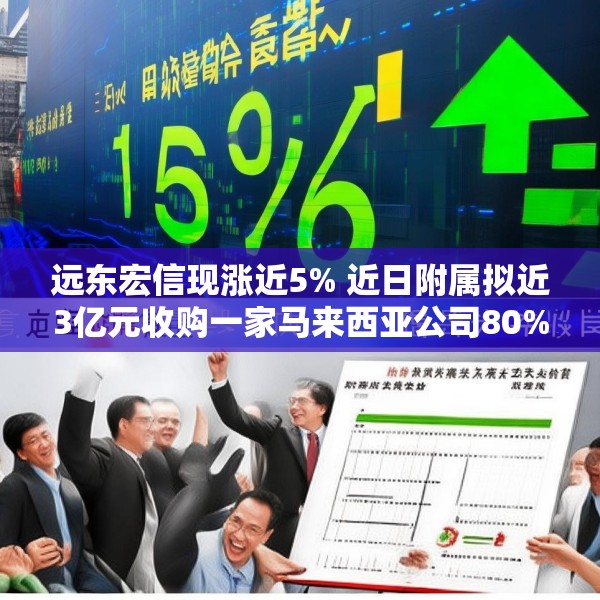远东宏信现涨近5% 近日附属拟近3亿元收购一家马来西亚公司80%股权