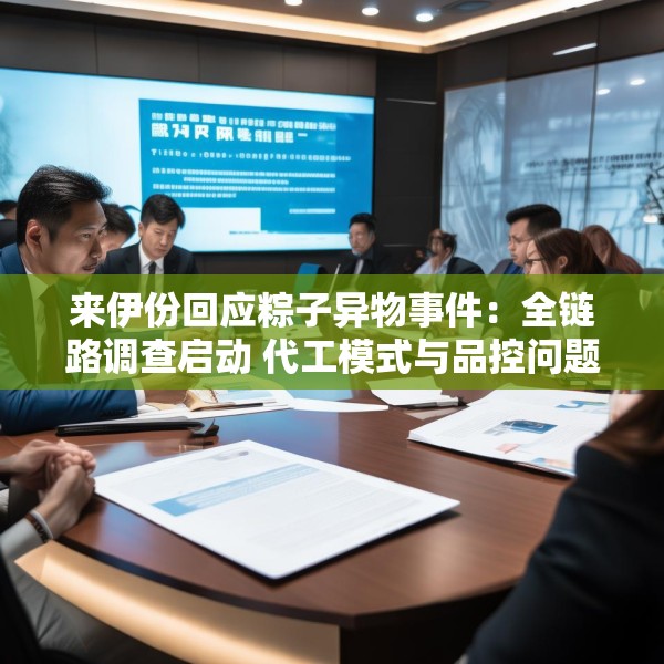 来伊份回应粽子异物事件：全链路调查启动 代工模式与品控问题再受关注