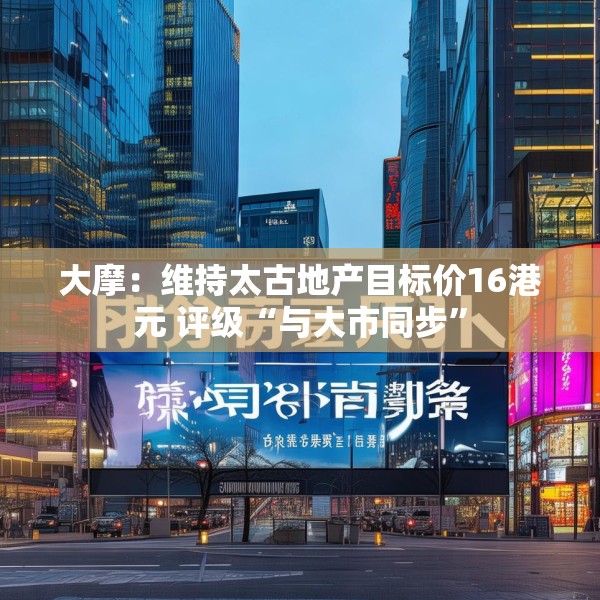 大摩：维持太古地产目标价16港元 评级“与大市同步”