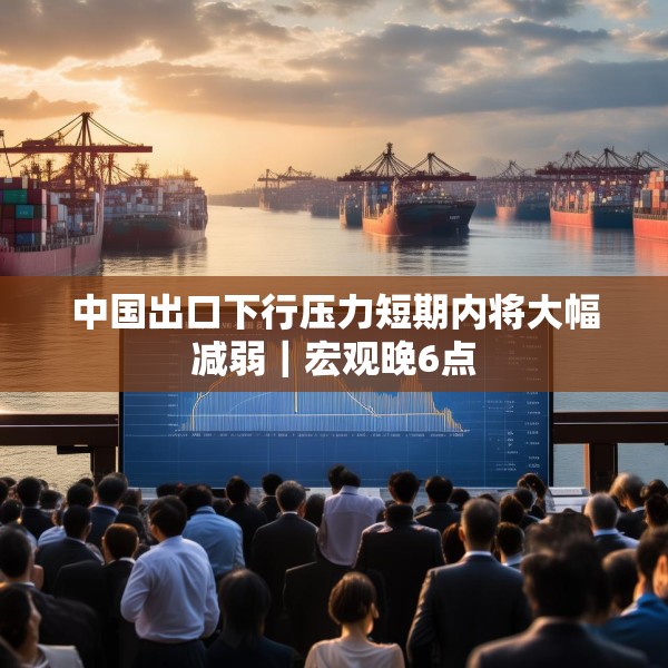 中国出口下行压力短期内将大幅减弱｜宏观晚6点
