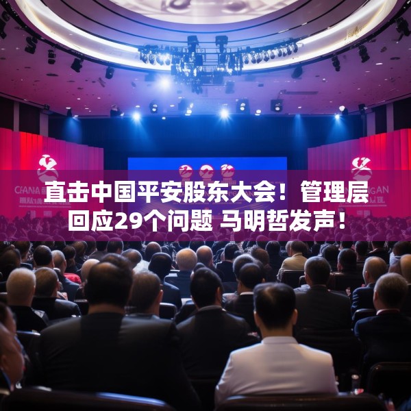 直击中国平安股东大会！管理层回应29个问题 马明哲发声！