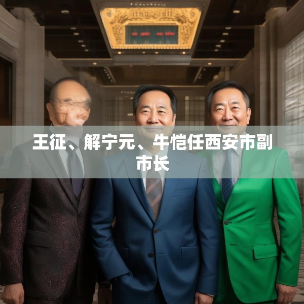 王征、解宁元、牛恺任西安市副市长