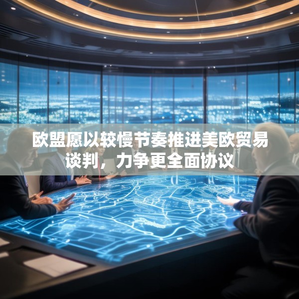 欧盟愿以较慢节奏推进美欧贸易谈判，力争更全面协议