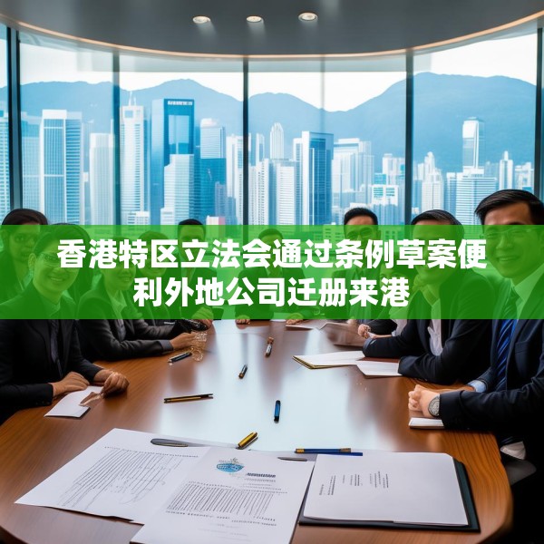 香港特区立法会通过条例草案便利外地公司迁册来港