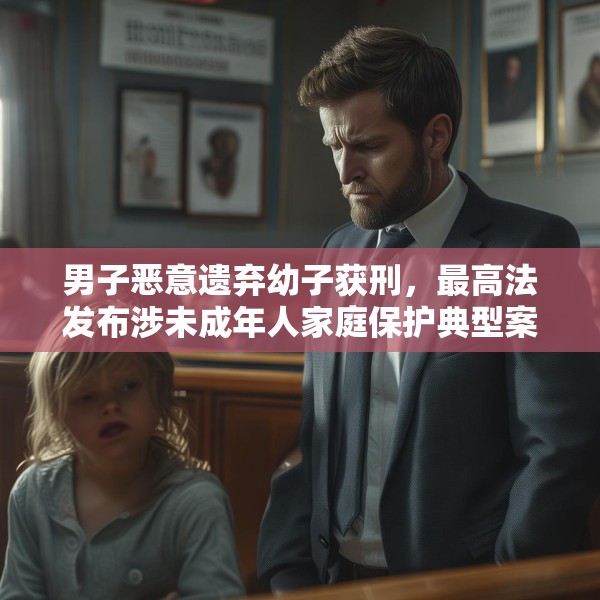 男子恶意遗弃幼子获刑，最高法发布涉未成年人家庭保护典型案例