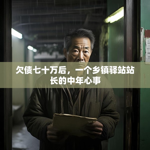 欠债七十万后，一个乡镇驿站站长的中年心事